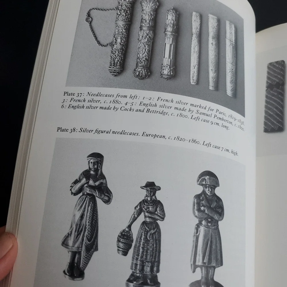 Illustrated History of Needlework Tools Rogers Gay Ann Hardback Book Autographed